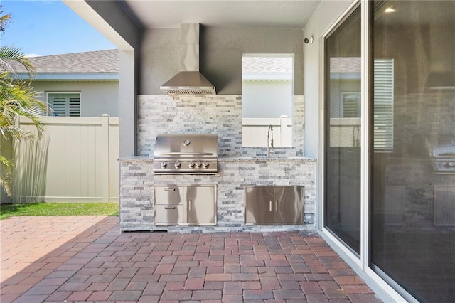 2227 Blue Salvia St, Clermont, FL 34711 - view of patio featuring a sink