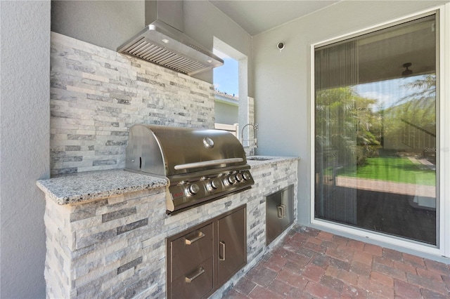 2227 Blue Salvia St, Clermont, FL 34711 - view of patio with a sink
