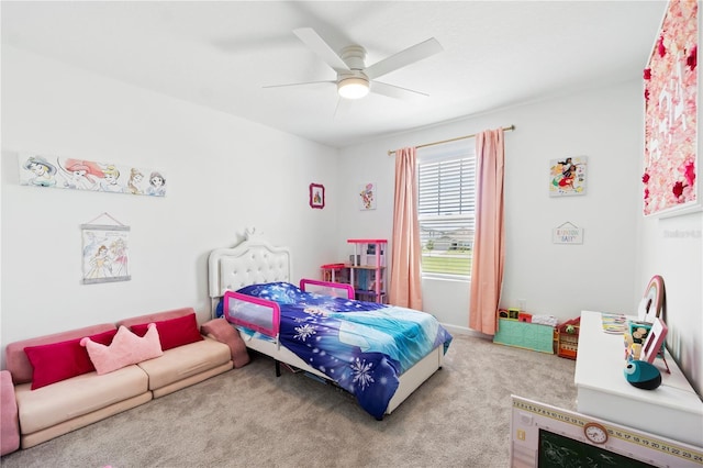2227 Blue Salvia St, Clermont, FL 34711 - bedroom with carpet and a ceiling fan
