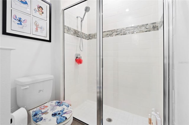 2227 Blue Salvia St, Clermont, FL 34711 - bathroom featuring toilet and a shower stall