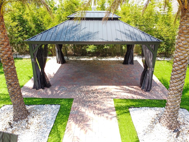 2227 Blue Salvia St, Clermont, FL 34711 - view of patio with a gazebo