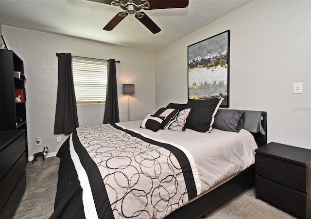 2810 Nancy St, Orlando, FL 32806 - bedroom with carpet, ceiling fan, and baseboards