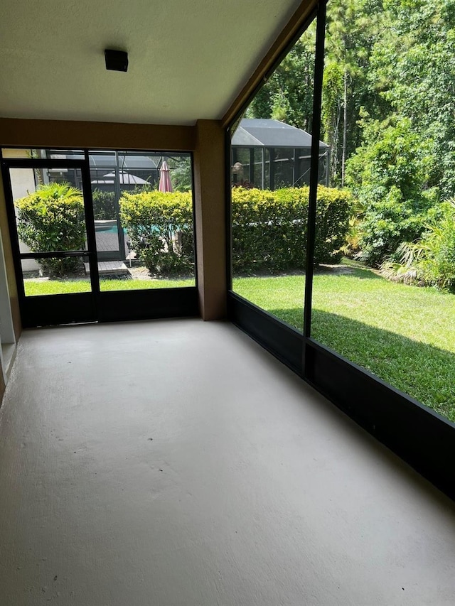 2143 Autumn View Dr, Orlando, FL 32825 - view of unfurnished sunroom