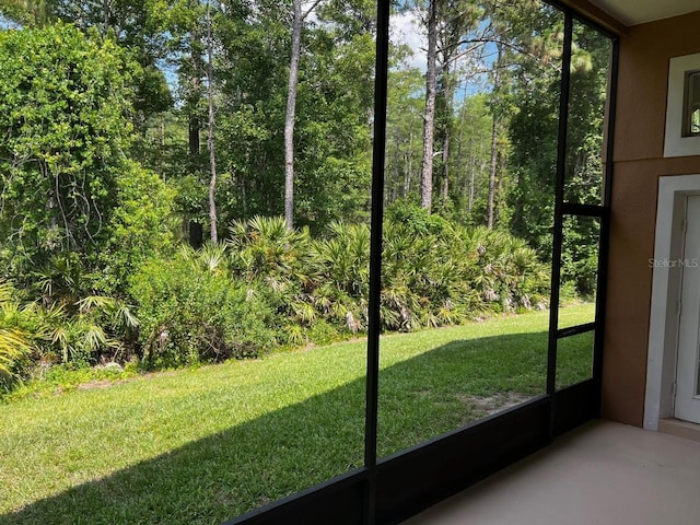 2143 Autumn View Dr, Orlando, FL 32825 - view of unfurnished sunroom