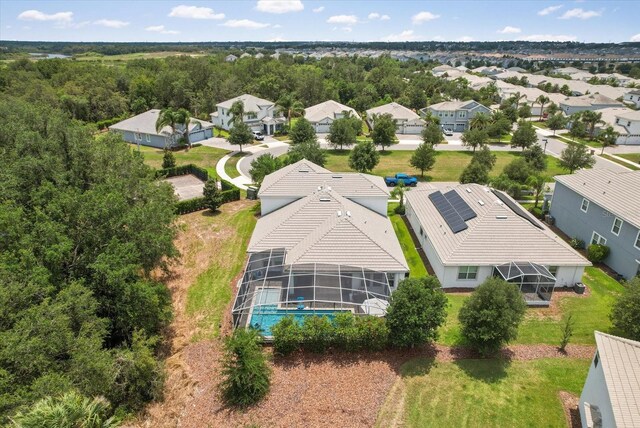 8811 Bally Neal Loop, Davenport, FL 33896 - aerial perspective of suburban area featuring a pool area
