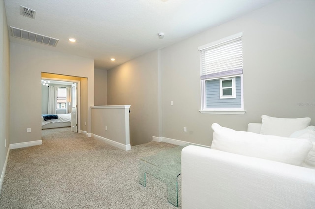 12259 Bracco St, Winter Garden, FL 34787 - living room with carpet, baseboards, and recessed lighting