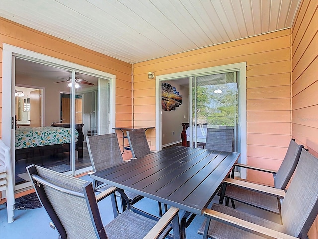 8704 Knightsbridge Ct Unit B, Kissimmee, FL 34747 - view of patio with outdoor dining area