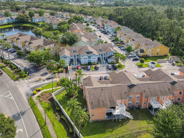 8704 Knightsbridge Ct Unit B, Kissimmee, FL 34747 - aerial perspective of suburban area with a large body of water