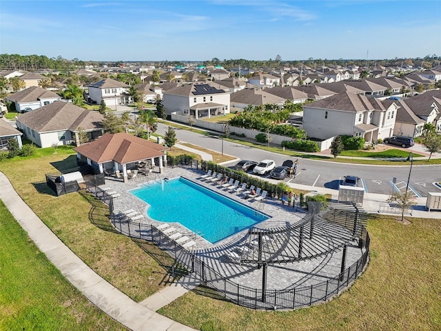 1821 Benevento St, Saint Cloud, FL 34771 - community pool with a residential view