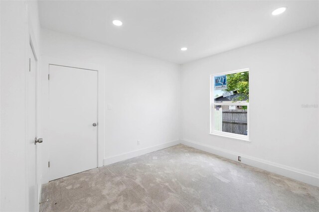 161 Bolender Rd, Auburndale, FL 33823 - carpeted spare room with recessed lighting and baseboards