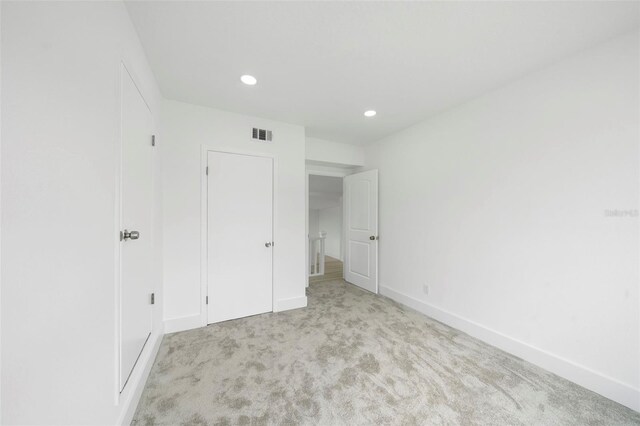 161 Bolender Rd, Auburndale, FL 33823 - unfurnished bedroom with carpet, recessed lighting, and baseboards