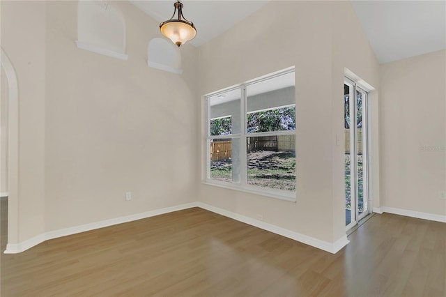 3014 Linmont Ln, Eustis, FL 32726 - unfurnished room featuring wood finished floors and baseboards