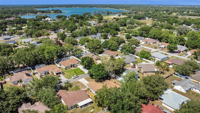3014 Linmont Ln, Eustis, FL 32726 - aerial perspective of suburban area with a nearby body of water