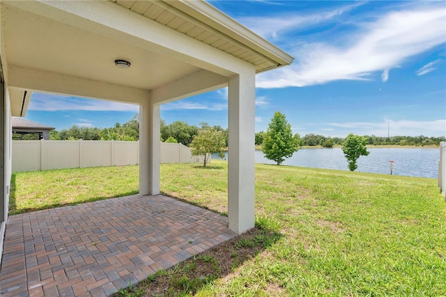 3953 Baja Dr, Saint Cloud, FL 34772 - view of yard featuring a water view and a patio area