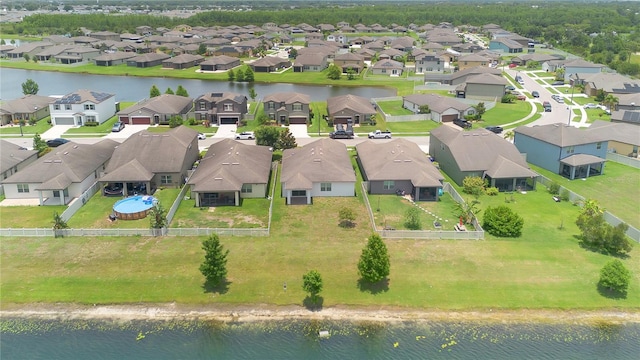 3953 Baja Dr, Saint Cloud, FL 34772 - aerial perspective of suburban area featuring a large body of water