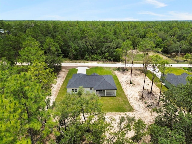 13619 SW 78th Pl, Dunnellon, FL 34432 - aerial view of property and surrounding area with a forest