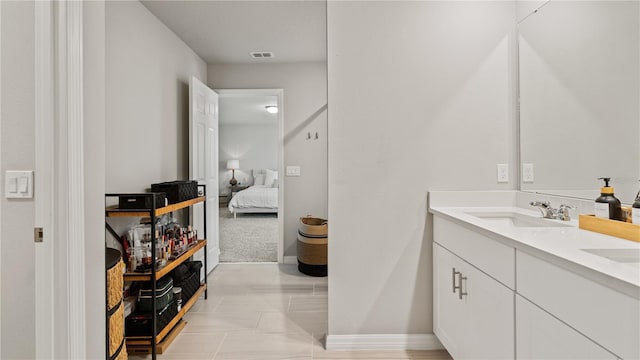 5291 Meredrew Ln, Saint Cloud, FL 34771 - full bathroom with double vanity and ensuite bathroom