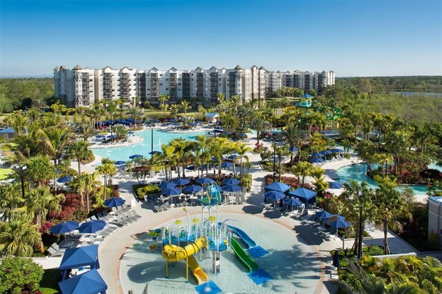14501 Grove Resort Ave Unit 3737, Winter Garden, FL 34787 - bird's eye view of apartment complex / building