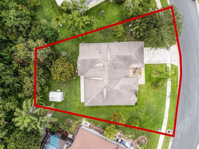 2888 Middleton Cir, Kissimmee, FL 34743 - view of property location featuring property parcel outlined