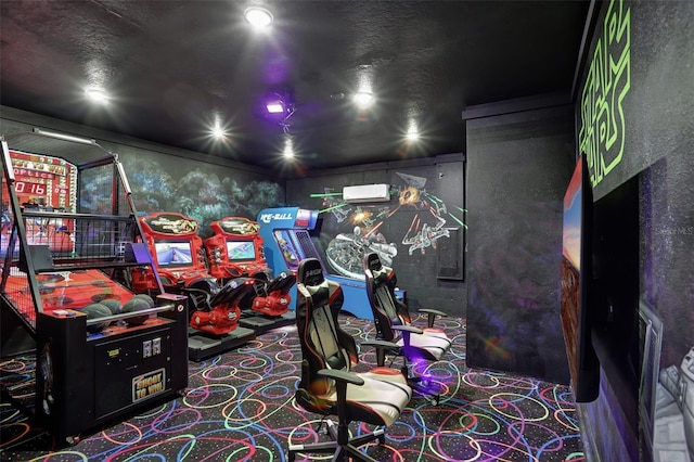 1533 Flange Dr, Davenport, FL 33896 - game room featuring an AC wall unit
