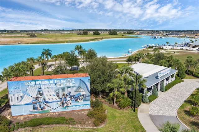 10815 Laxer Cay Loop, San Antonio, FL 33576 - drone / aerial view of a large body of water