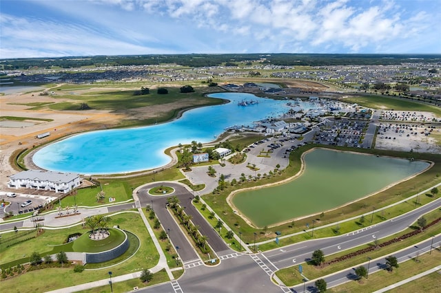 10815 Laxer Cay Loop, San Antonio, FL 33576 - aerial overview of property's location featuring a nearby body of water
