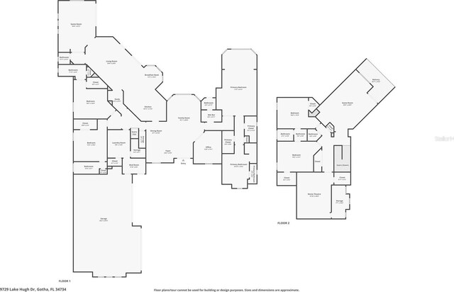 9729 Lake Hugh Dr, Gotha, FL 34734 - room layout