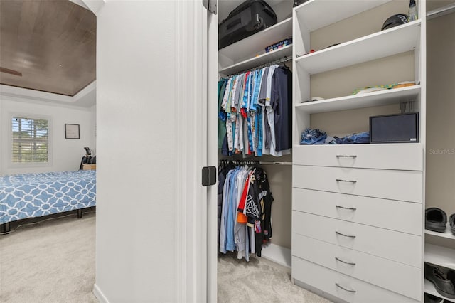 5365 Bowman Dr, Winter Garden, FL 34787 - walk in closet featuring carpet