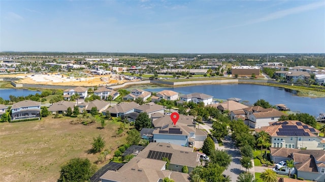 5365 Bowman Dr, Winter Garden, FL 34787 - aerial perspective of suburban area with a nearby body of water