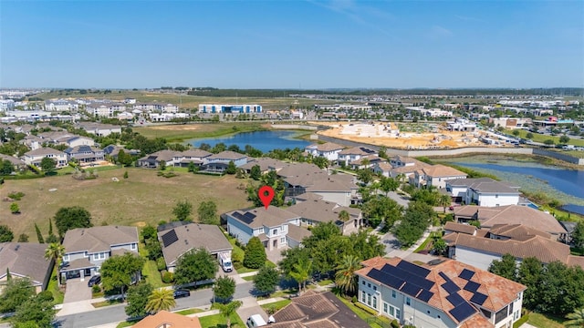 5365 Bowman Dr, Winter Garden, FL 34787 - aerial perspective of suburban area with a large body of water