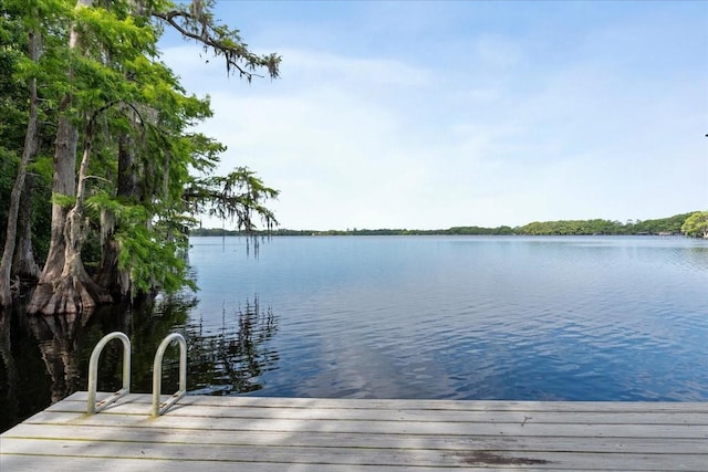 1550 Bluewater Run, Chuluota, FL 32766 - dock with a water view
