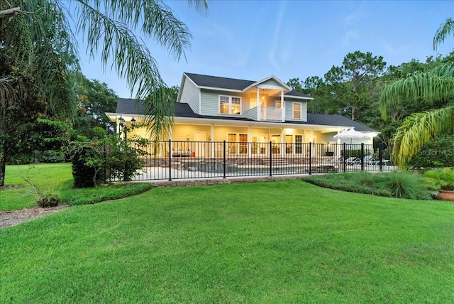 1550 Bluewater Run, Chuluota, FL 32766 - rear view of property with a patio