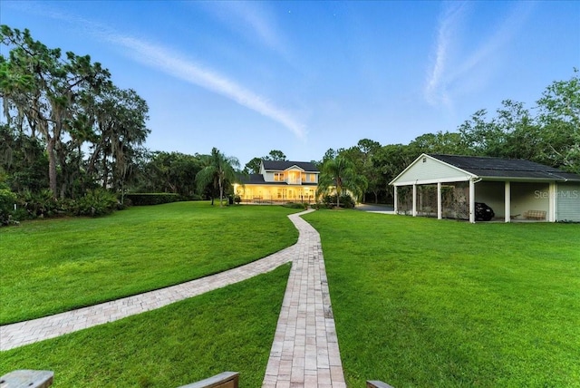 1550 Bluewater Run, Chuluota, FL 32766 - view of green lawn