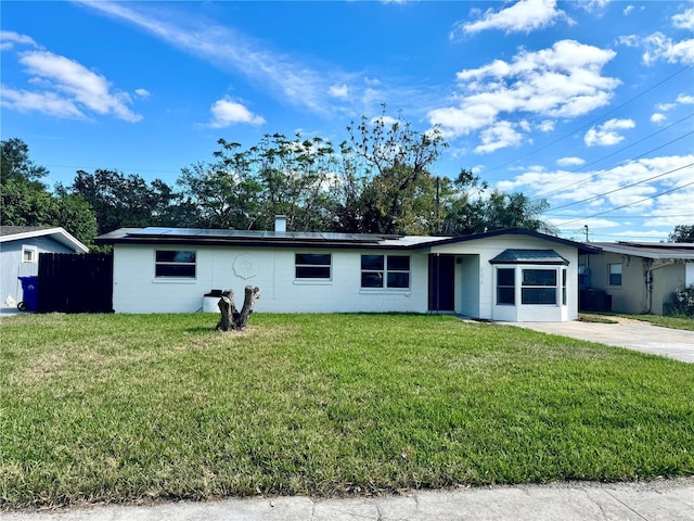 804 Starke Lake Cir, Ocoee, FL 34761 - ranch-style house featuring solar panels