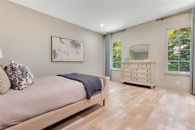5157 Latrobe Dr, Windermere, FL 34786 - bedroom with light wood-style floors, recessed lighting, and baseboards