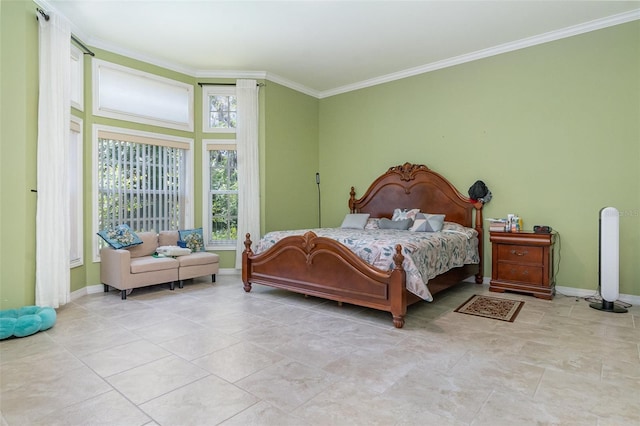 1910 Palm View Dr, Apopka, FL 32712 - bedroom featuring ornamental molding and baseboards