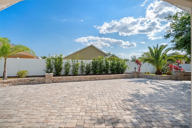 2830 Alton Dr, Kissimmee, FL 34741 - fenced backyard featuring a patio