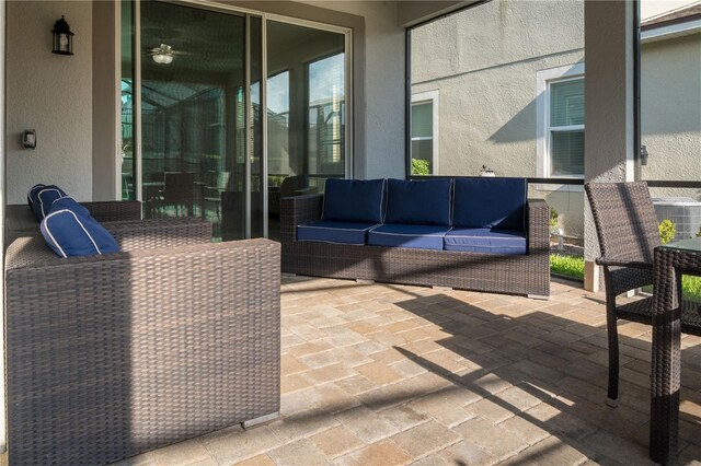 1836 Sandy Park Trl, Kissimmee, FL 34747 - view of patio featuring an outdoor living space