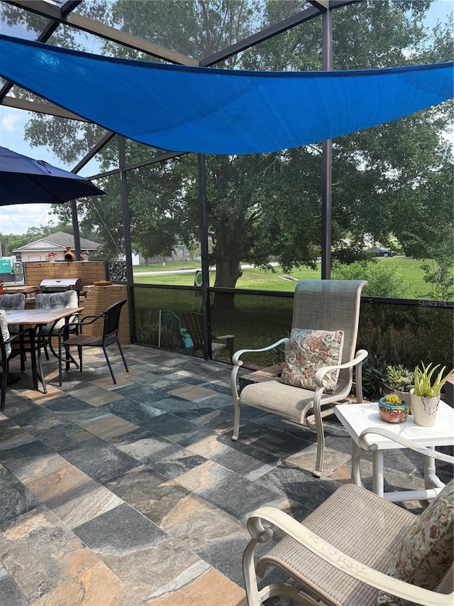 4186 Buglers Rest Pl, Casselberry, FL 32707 - view of patio featuring outdoor dining area
