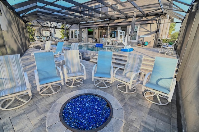 7550 John Hancock Dr, Winter Garden, FL 34787 - view of patio featuring an outdoor pool