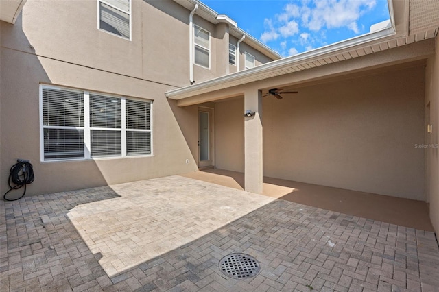 461 Black Knight Way, Longwood, FL 32779 - view of patio / terrace featuring ceiling fan
