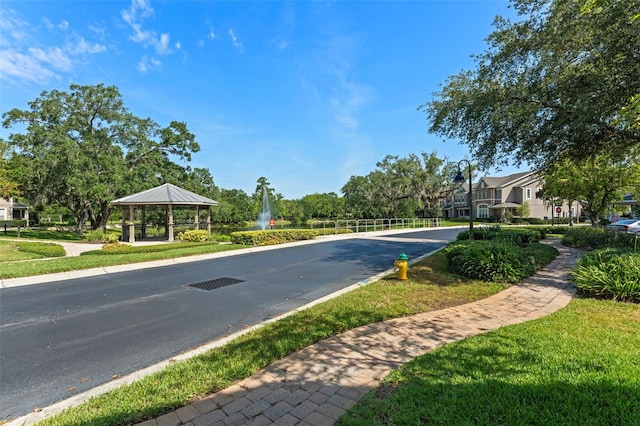 461 Black Knight Way, Longwood, FL 32779 - view of asphalt road with street lighting, sidewalks, and curbs