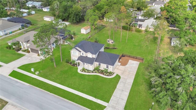 17657 Windy Pine St, Montverde, FL 34756 - aerial perspective of suburban area