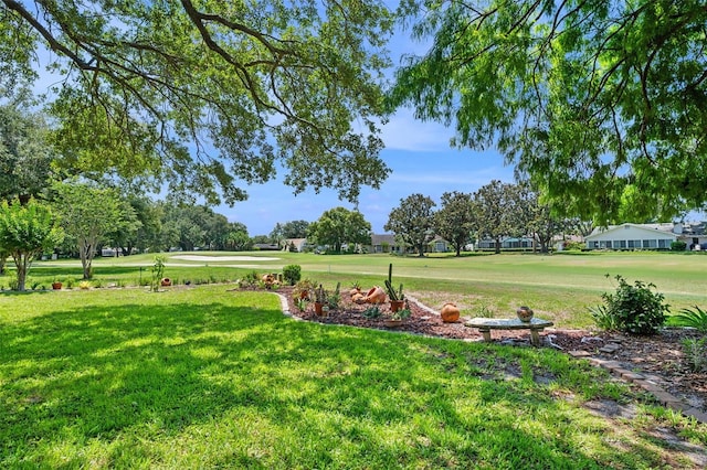 6460 Parson Brown Dr, Orlando, FL 32819 - view of green lawn featuring view of golf course