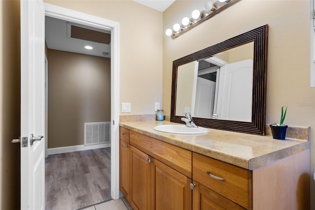 500 W Oakland Ave, Oakland, FL 34760 - bathroom featuring vanity and baseboards