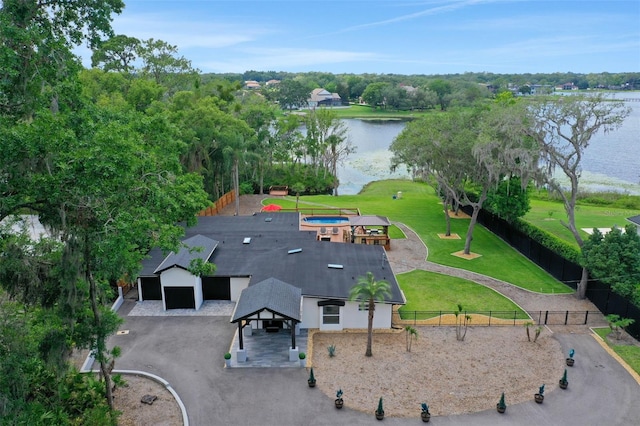 1700 Lake Markham Rd, Sanford, FL 32771 - aerial view of property and surrounding area with a large body of water