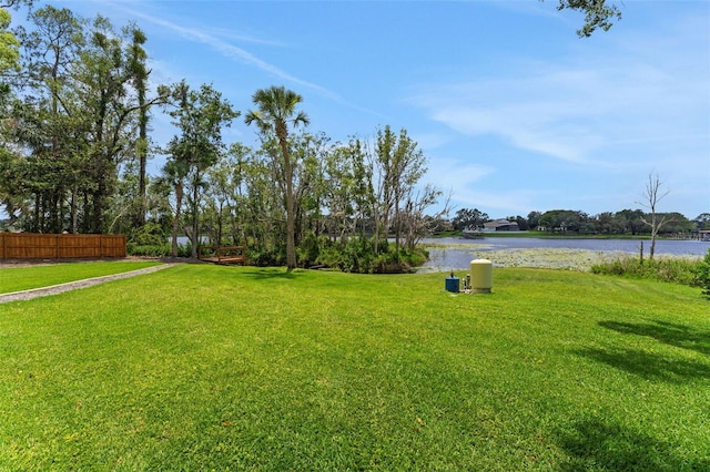 1700 Lake Markham Rd, Sanford, FL 32771 - view of yard with a water view