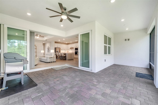 2479 Pine Preserve Ct, Saint Cloud, FL 34771 - view of patio / terrace with a ceiling fan