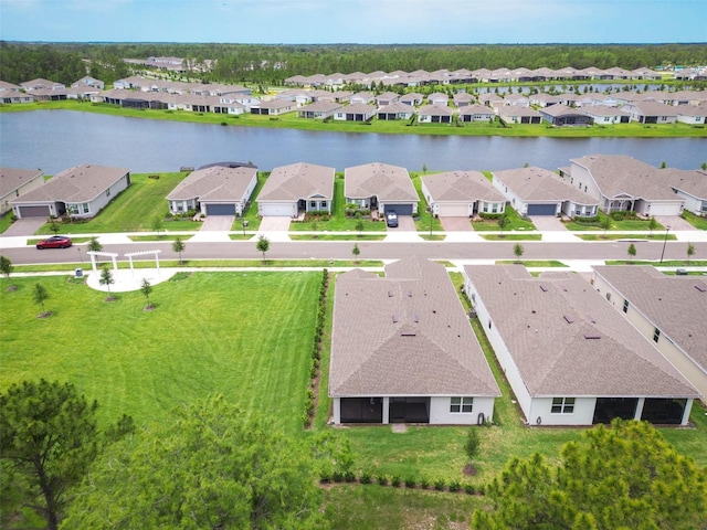 2479 Pine Preserve Ct, Saint Cloud, FL 34771 - aerial view of residential area featuring a large body of water