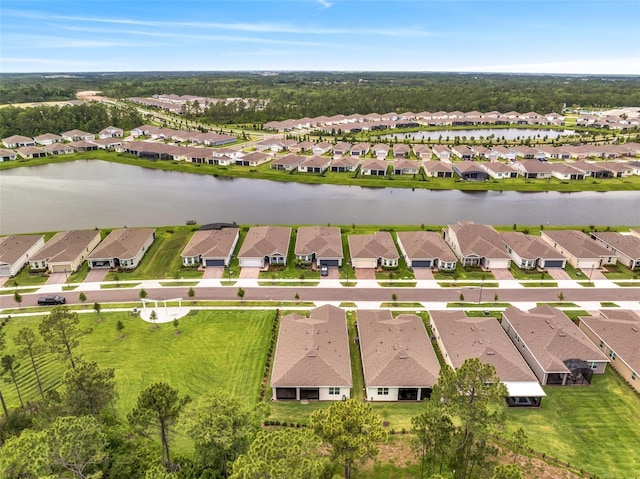 2479 Pine Preserve Ct, Saint Cloud, FL 34771 - aerial view of residential area with a large body of water